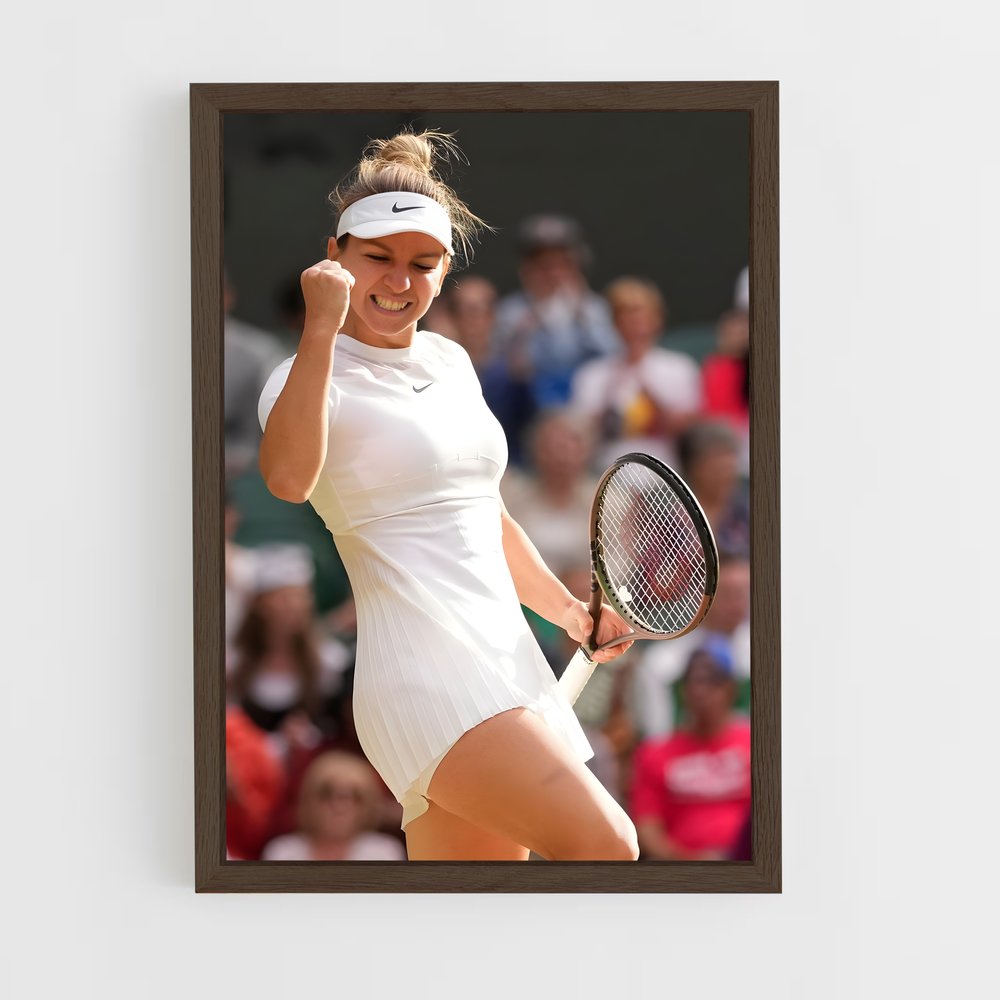 Poster Simona halep – affiche Tennis (vue 5)